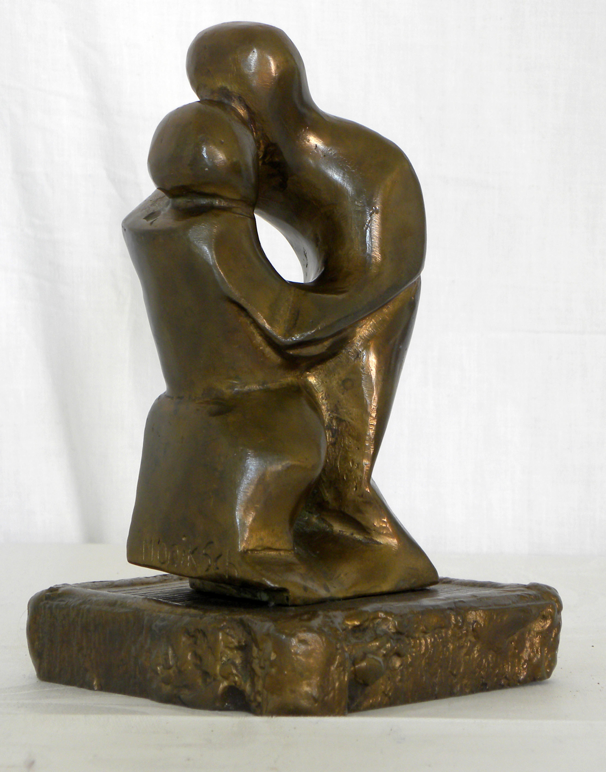 BT601 Traum Welt aus Bronze exklusive Originale Bronzefigur/Skulptur Handgemacht 